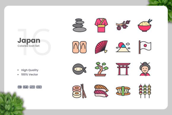 Japan Color Icons: A Modern Design Solution for Every Creative Need