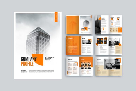 Technology Agency Company Profile: A Professional Layout Template for Effective Communication